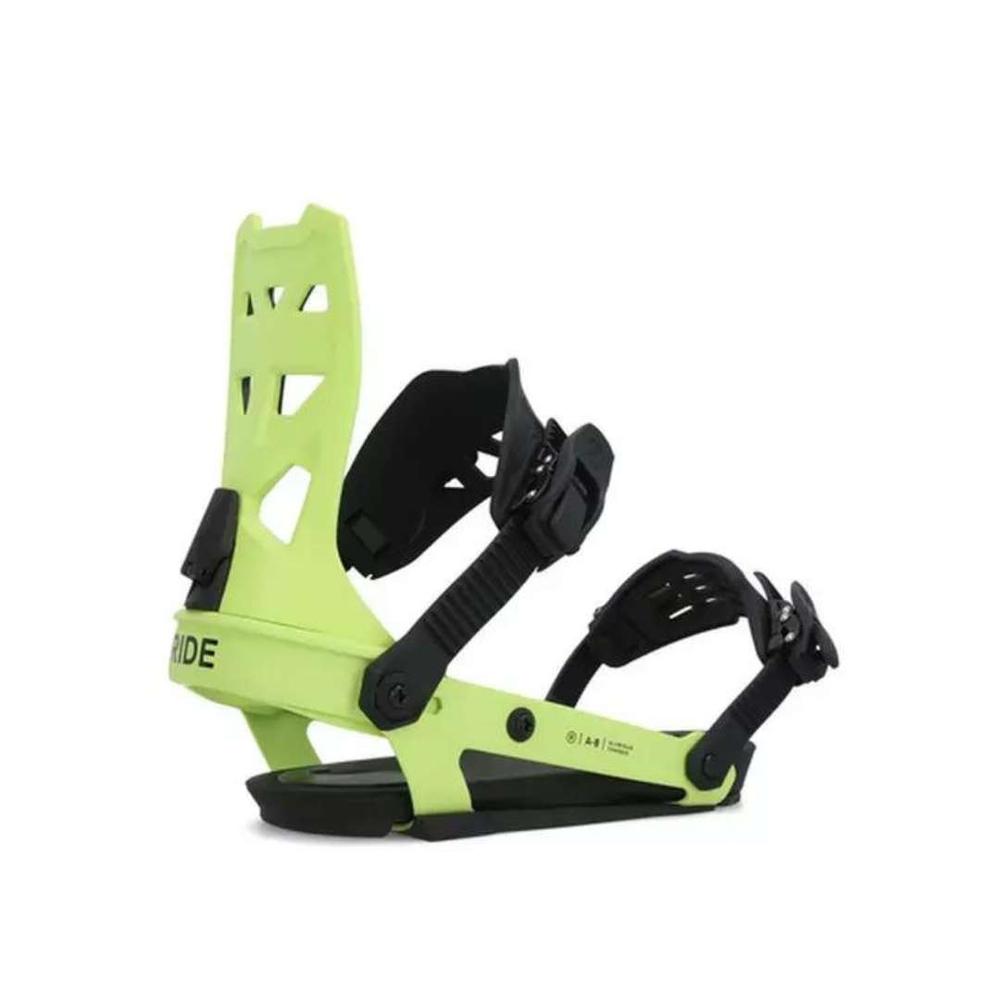 RIDE A-8 Snowboard Bindings 2024 LIME