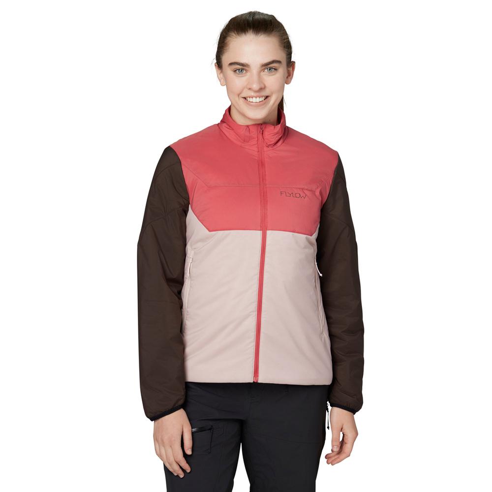 Flylow Women's Lupine Insulated Ski Jackets CHILI/QUARTZ/TIMBER