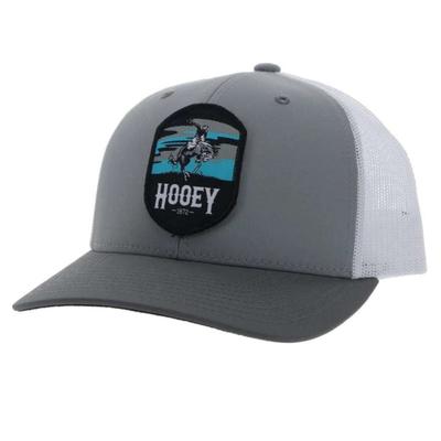 Hooey Cheyenne Grey/White Snapback Hat