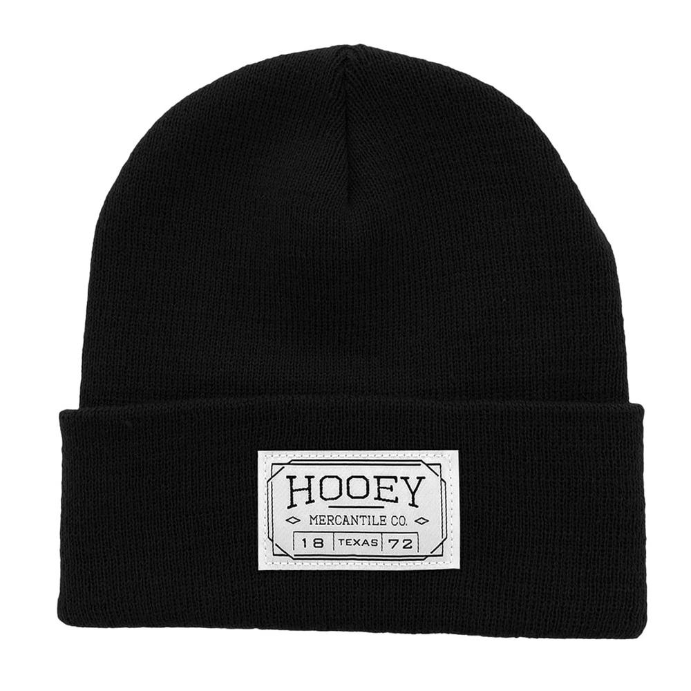  Hooey Mercantile Patch Black Knitted Hat