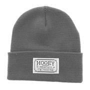 Hooey Mercantile Patch Light Grey Knitted Hat