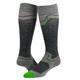 Wigwam Snow Junkie Lightweight Over-The-Calf Socks CHARCOAL