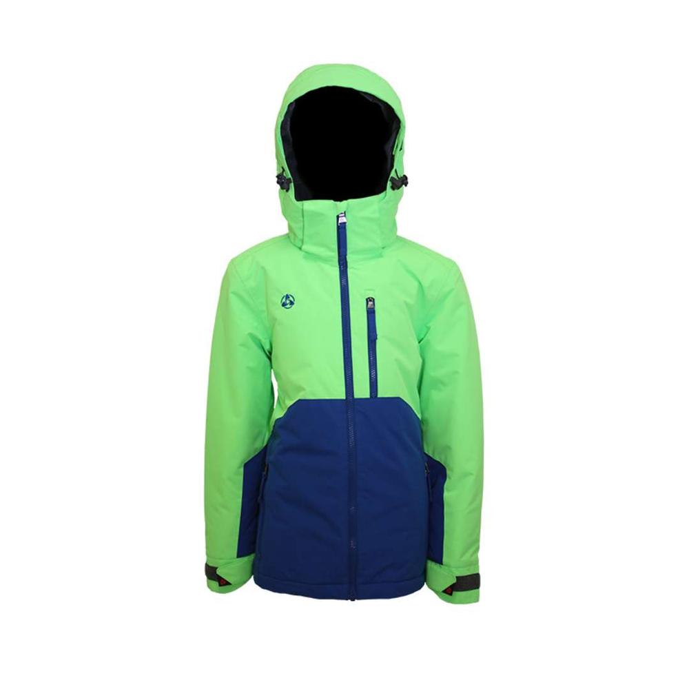 Turbine Boys' Method Jacket ATOMICGREEN