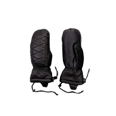 Obermeyer Leather Down Mittens