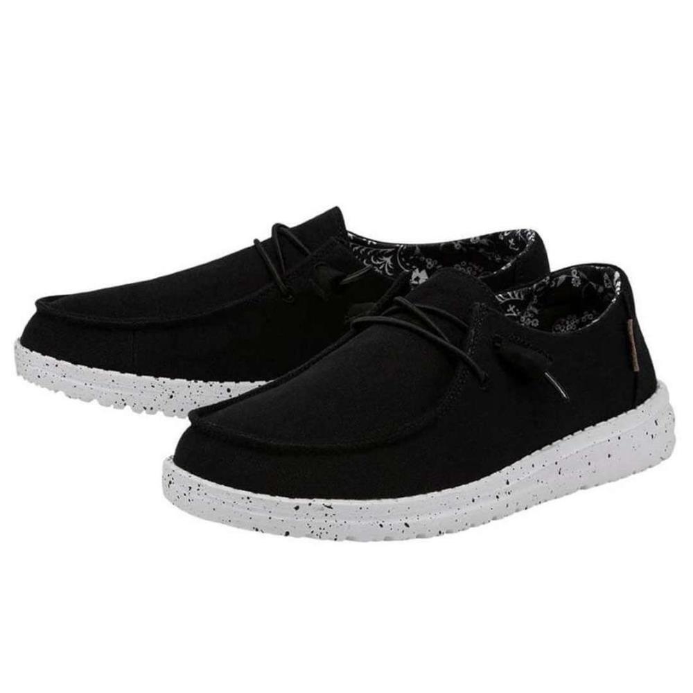 Hey Dude Women's Wendy Basic BLACKODYSSEY