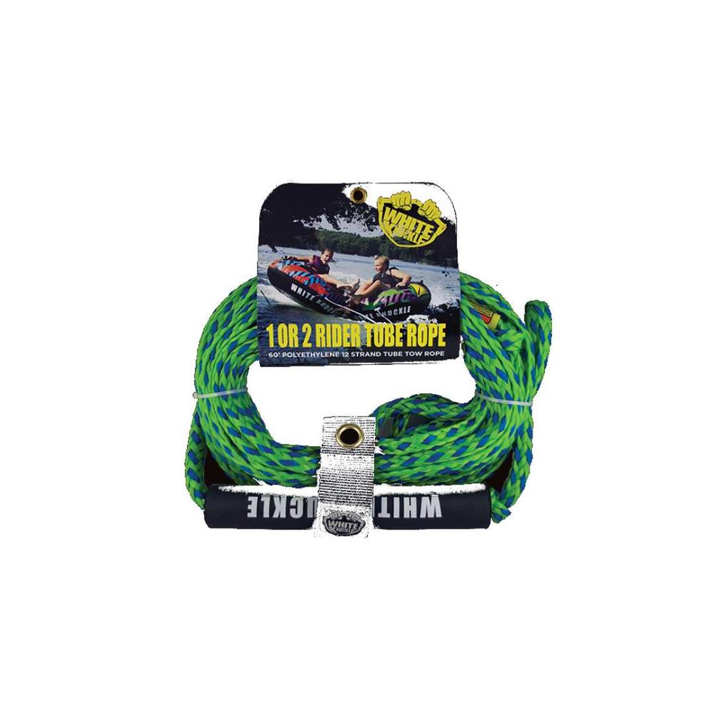 White Knuckle Single Rider Tow Rope GREEN/BLUE