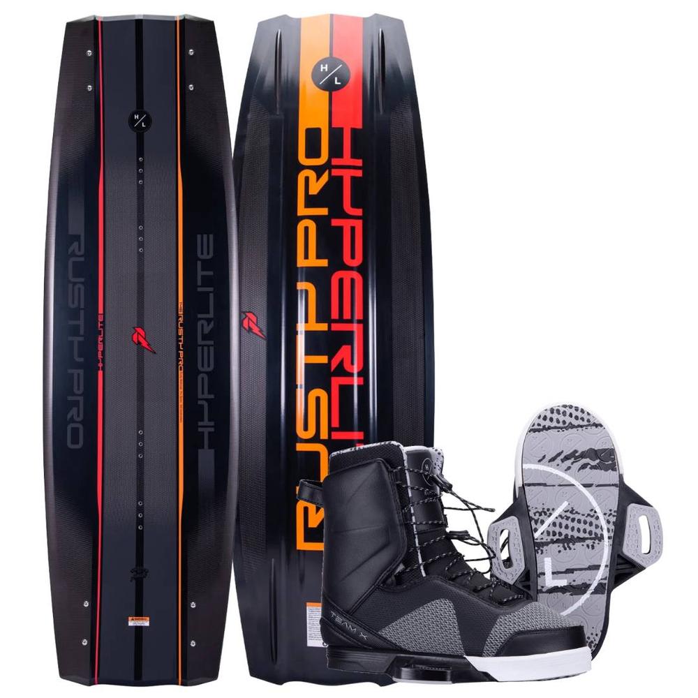  Hyperlite Rusty Pro 143 W/Team X 11- 12 Wakeboard Package 2024