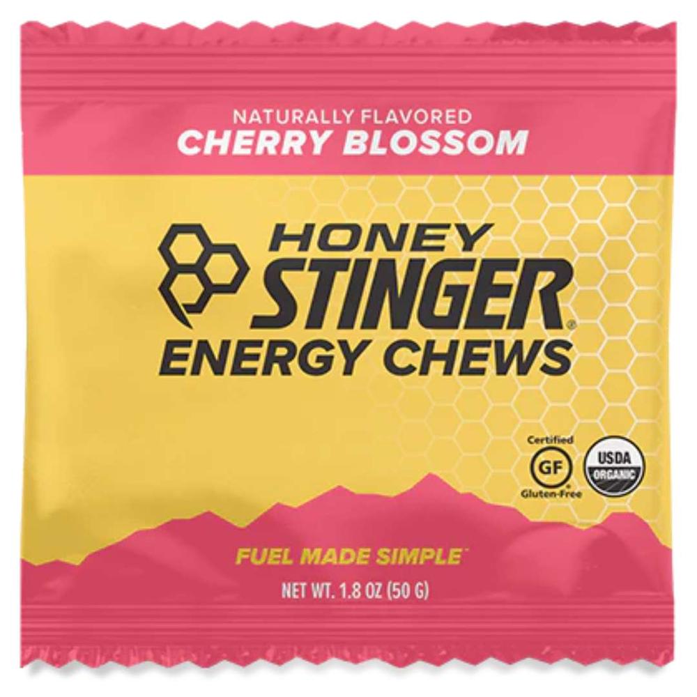  Honey Stinger Organic Energy Chews, Cherry Blossom, 1.8- Ounce Bags (Individual)