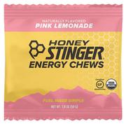 Honey Stinger Organic Energy Chews, Pink Lemonade, 1.8-Ounce Bags (Individual)