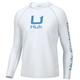 Huk Men's Icon Performance Hoodie WHITE