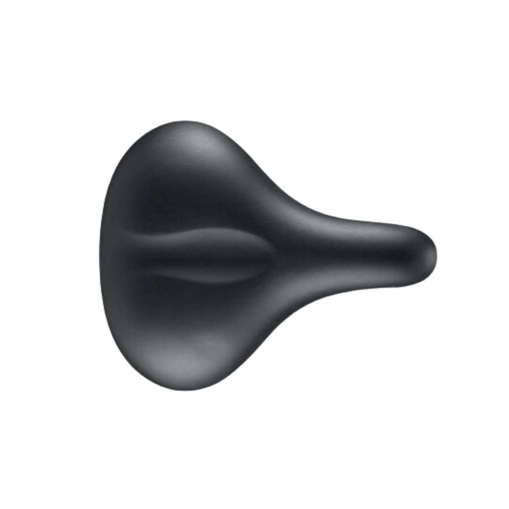  Selle San Marco City Saddle - Steel, Black, Men's, Small