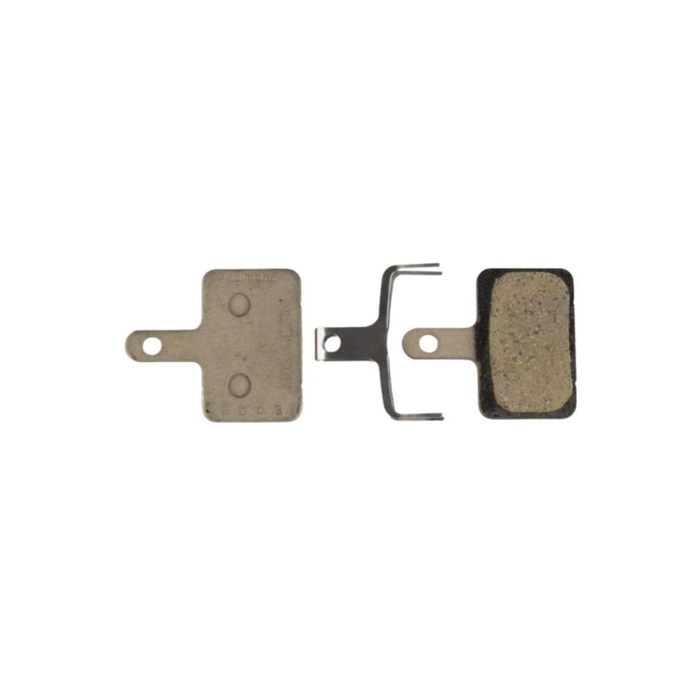  Shimano 24 M05- Rx Disc Brake Pads And Springs - Resin Compound, Steel Back Plate