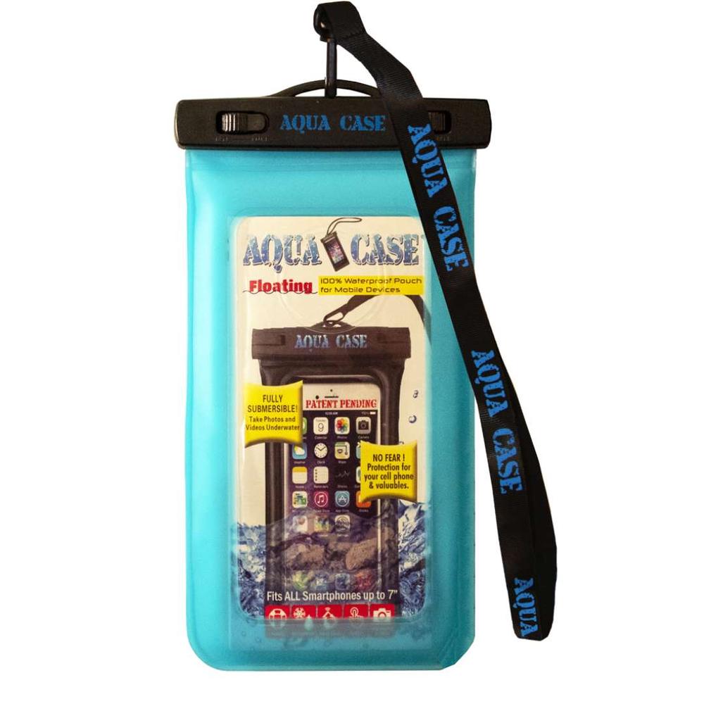 Aqua Case Floating Waterproof Phone Case Regular Size CARIBBEANBLUE