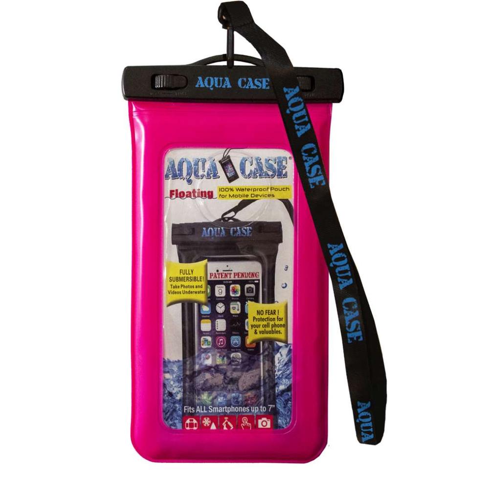 Aqua Case Floating Waterproof Phone Case Regular Size HOTPINK