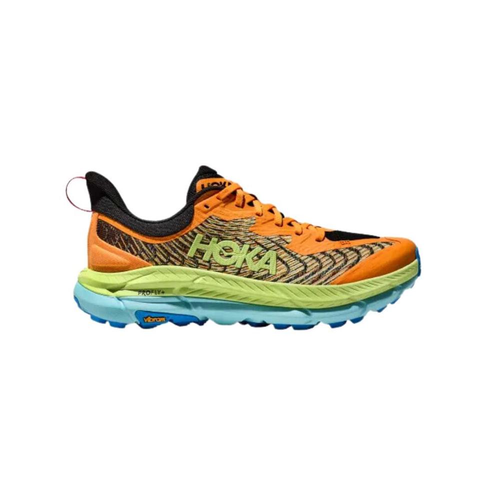 Hoka One 24 Mafate Speed 4 Trail Running Shoes SOLARFLARE/LETTUCE