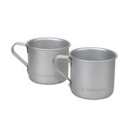 Stansport Aluminum Drinking Cups - 2 Per Package