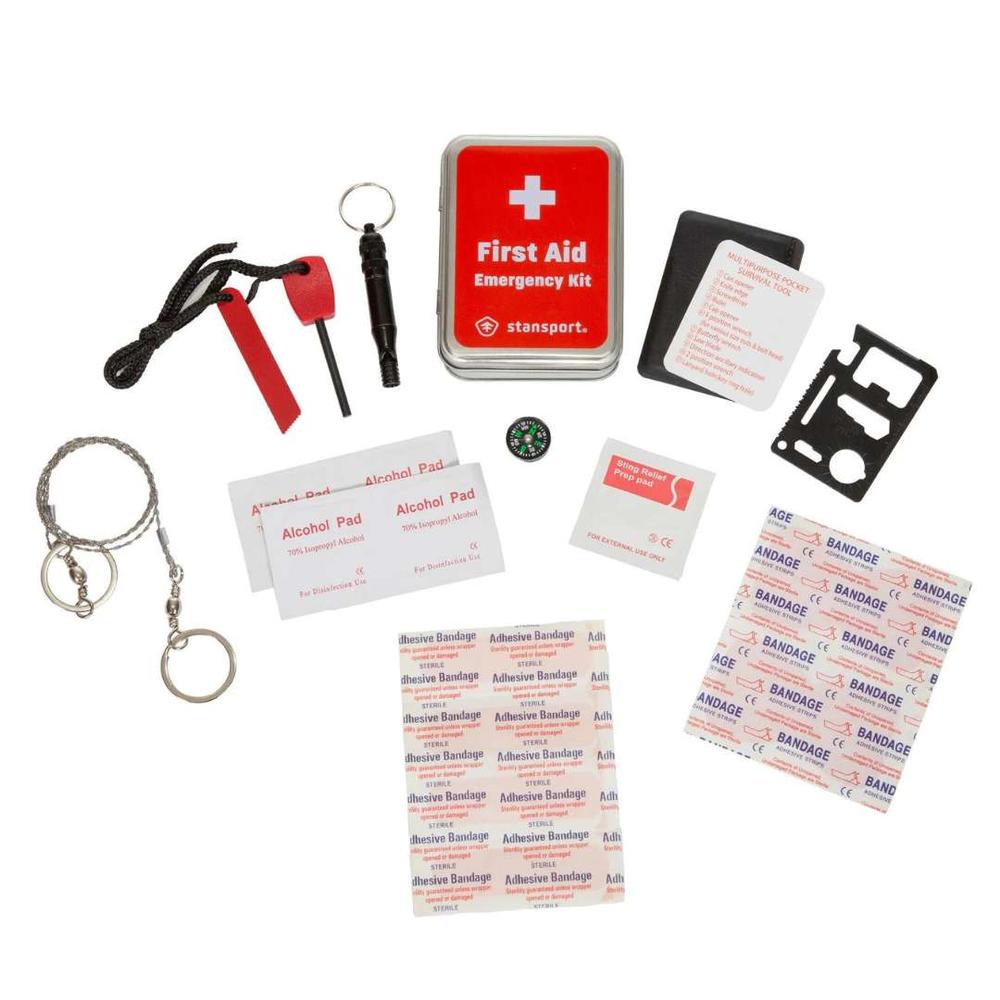  Stansport Vintage Emergency First Aid Kit