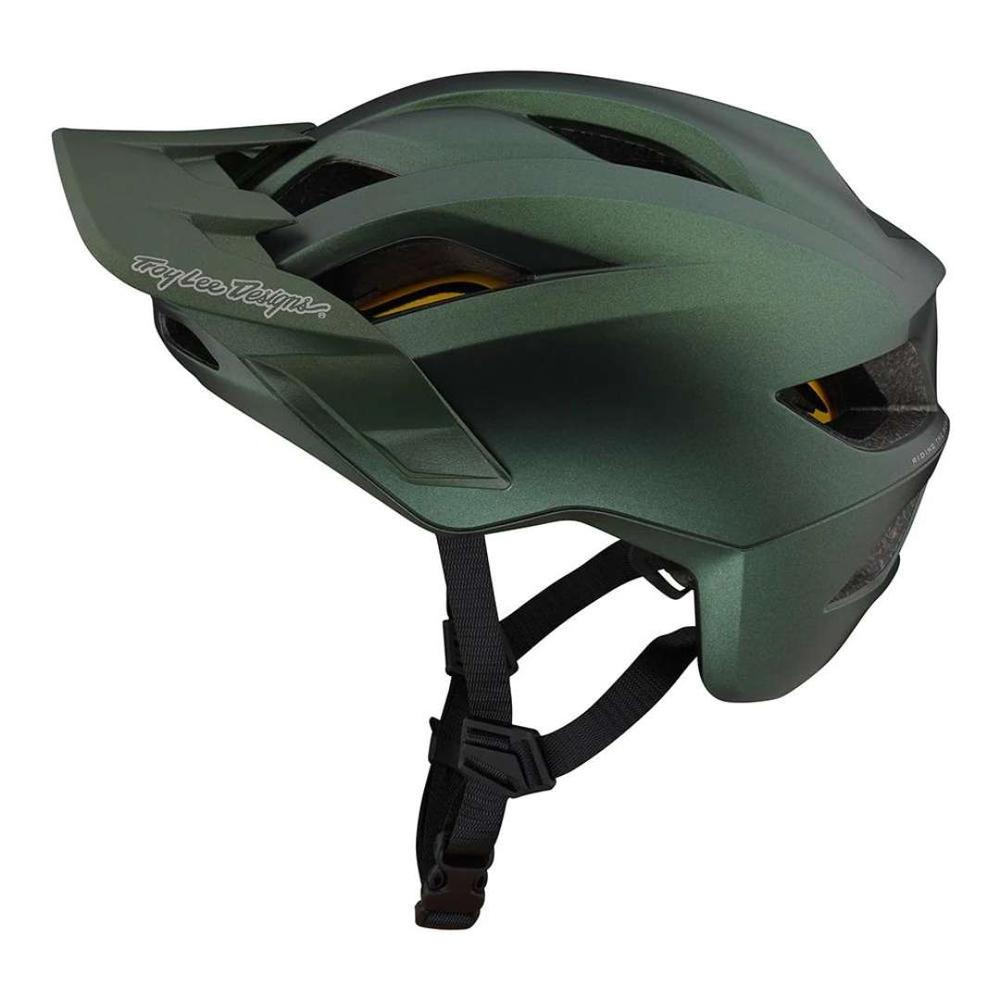 Troy Lee Designs Youth Flowline Helmet FORESTGREEN