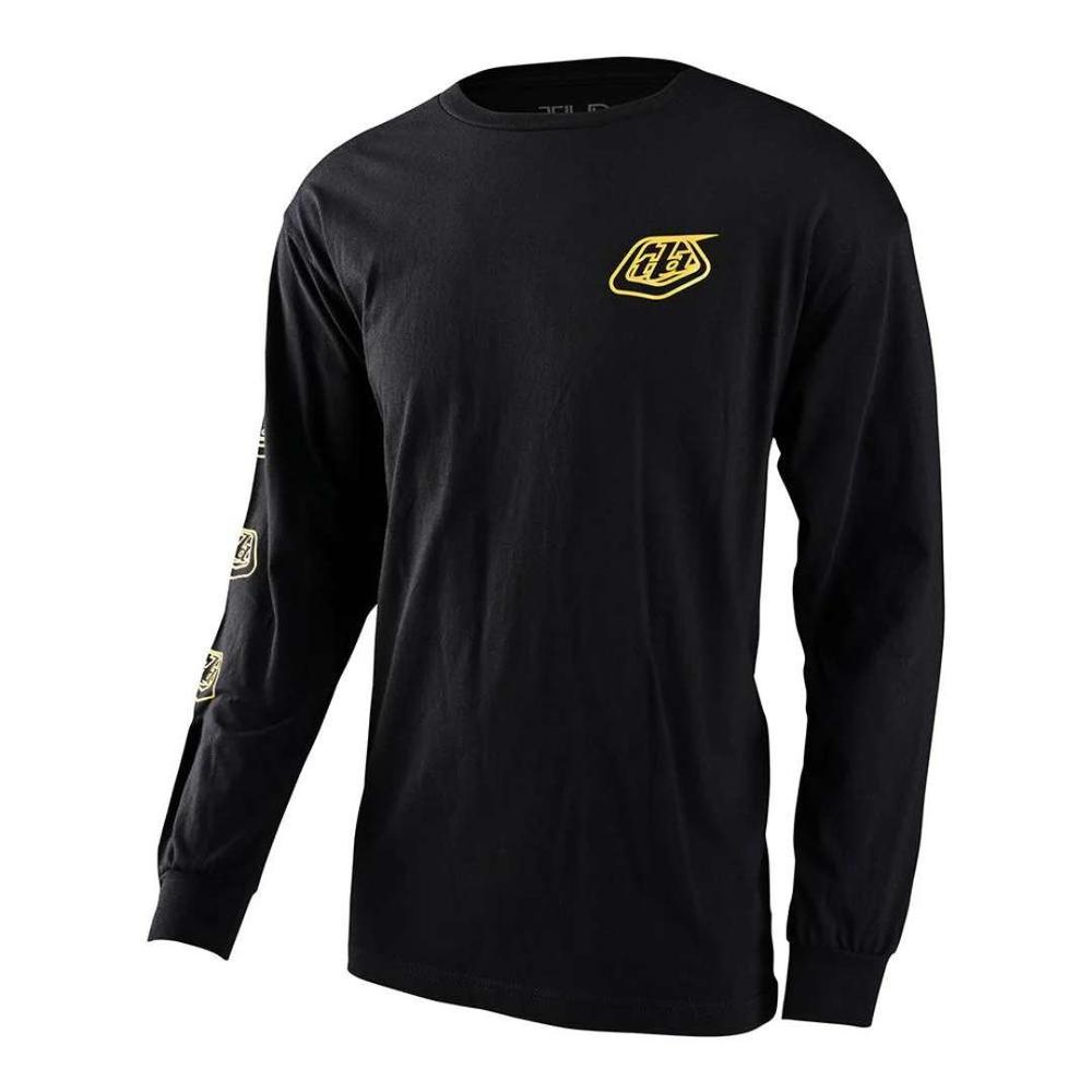 Troy Lee Designs Stamp Longsleeved Tee BLACK