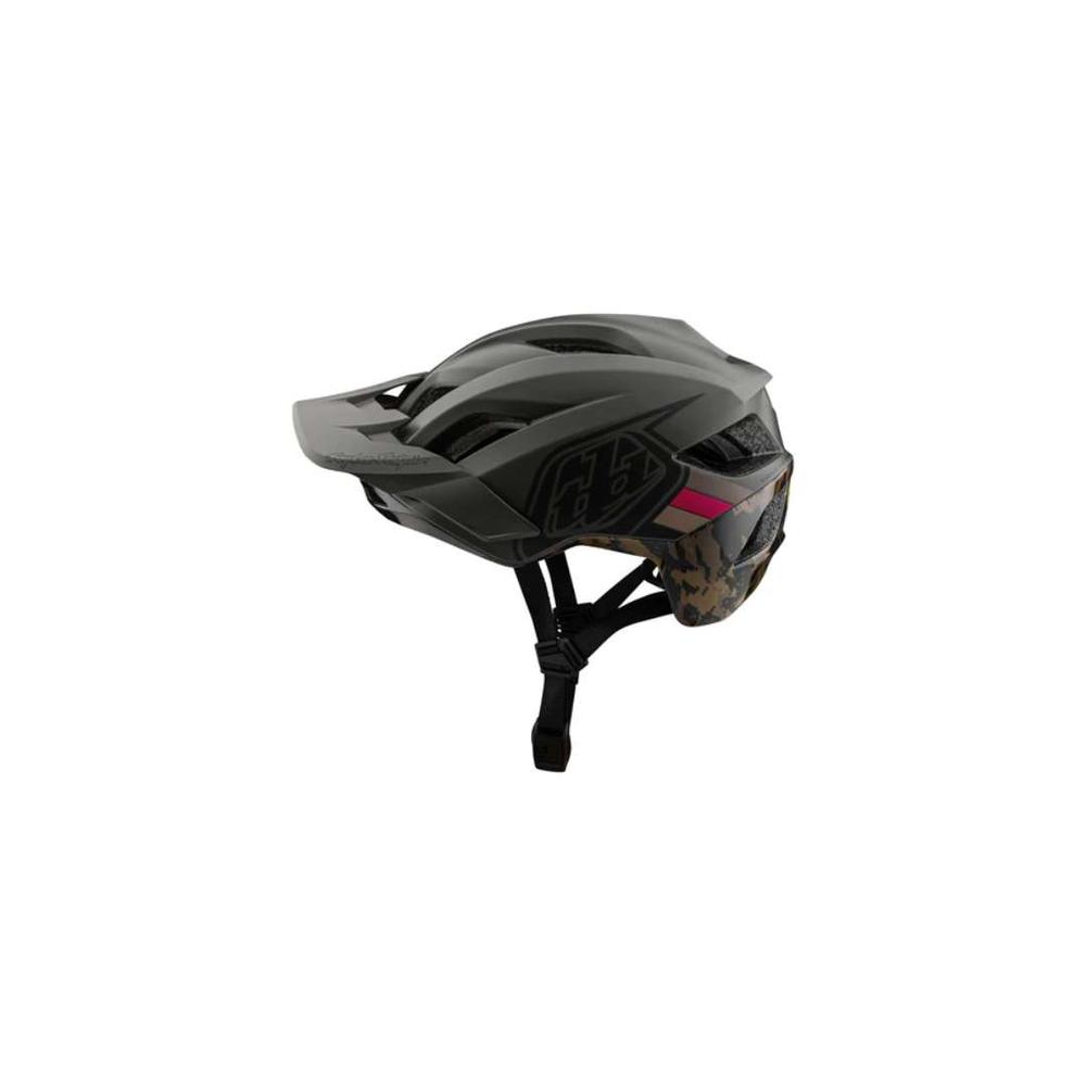 Troylee Designs 24 Flowline SE Helmet BADGETARMACOAK