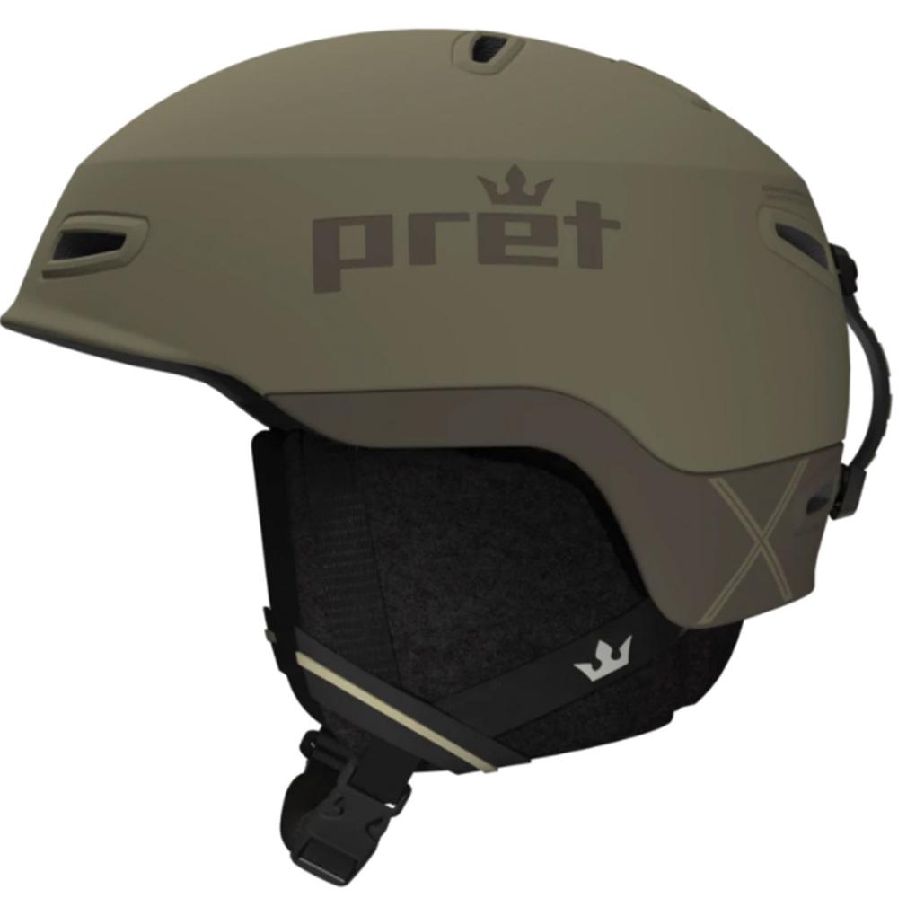 Pret Men's Epic X  MIPS Helmet GREEN