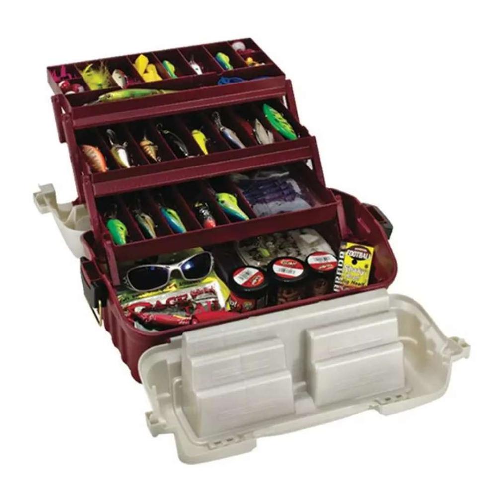  Pure Fishing Flipsider Three- Tray Tackle Box