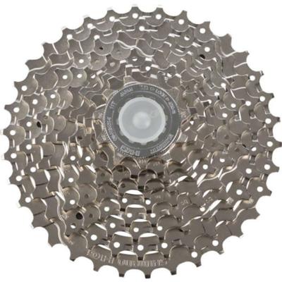 Shimano 24 Alivio CS-HG400, Cassette - 9 Speed, 11-34t, Silver, Nickle Plated