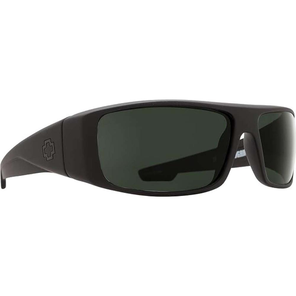 Spy 24 Logan Sunglasses SOFTMATTEBLACK/HAPPYGRAYGREENPOLAR