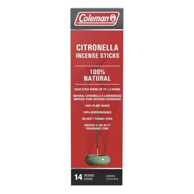 Coleman Citronella Sticks 14 Count