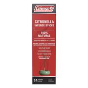 Coleman Citronella Sticks 14 Count