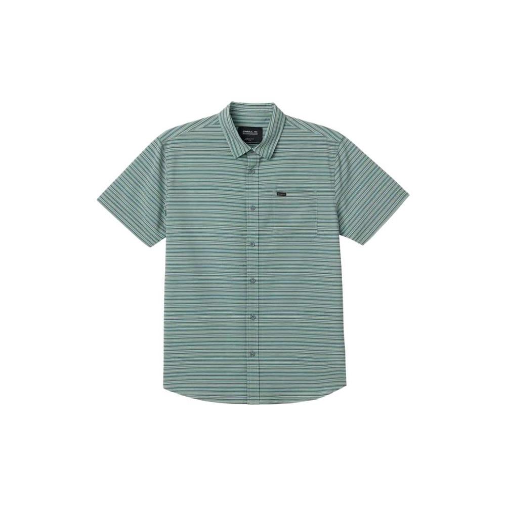 O'Neill Men's Trvlr UPF Traverse Stripe STD SAGE