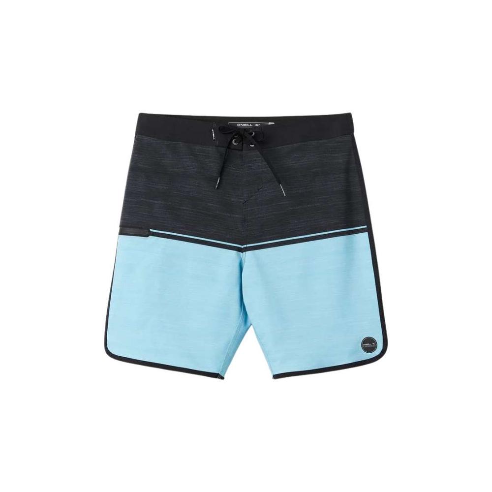 O'Neill Men's Hyperfreak Tech Trvlr Nomad Scallop 19 Swim Trunks BLUEFADE