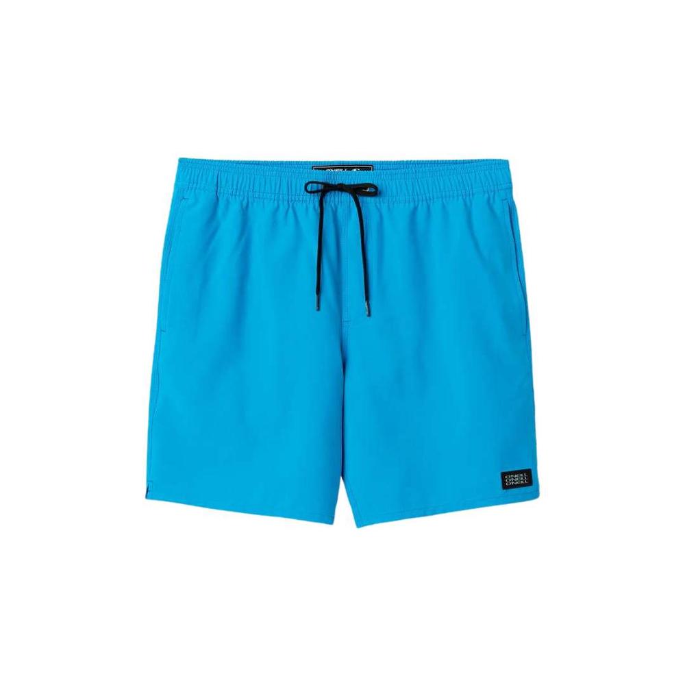 O'Neill Men's Lennox Hermosa Solid Volley 17 Swim Trunks ELCTRCBLU