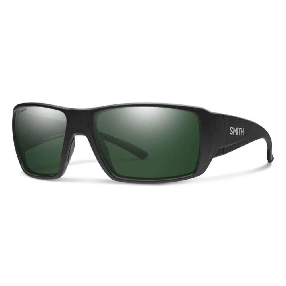 Smith 24 Guides Choice XL Sunglasses MATTEBLACKCHROMAPOPPOLARIZEDGRAYGREEN