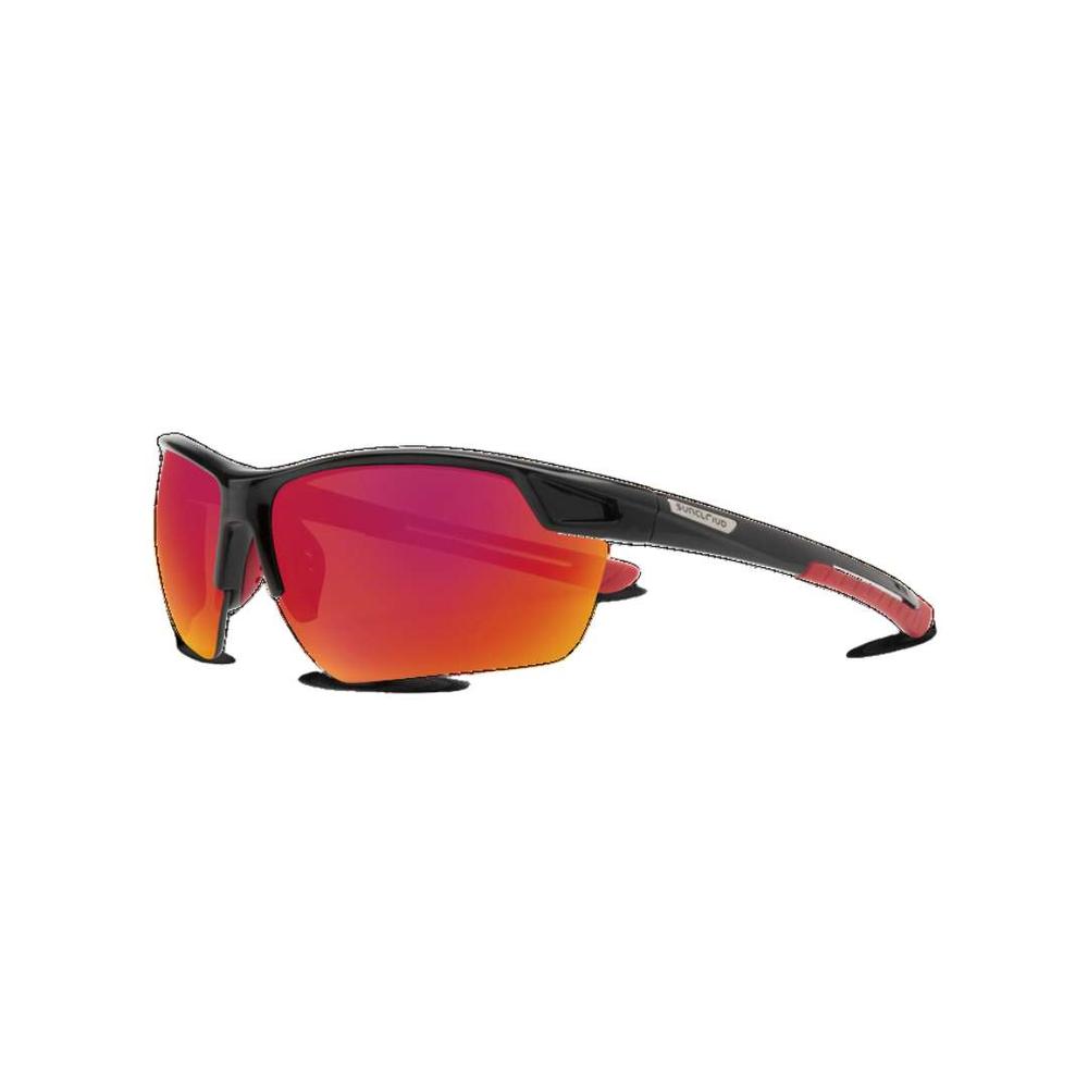 Suncloud 24 Contender Sunglasses BLACKPOLARIZEDREDMIRROR