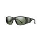 Smith 24 Monroe Peak Sunglasses MATTEBLACKCHROMAPOPPOLARIZEDGRAYGREEN