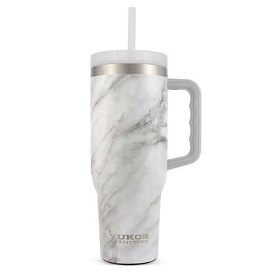 Yukon Outfitters 40 oz Fit Forty Tumbler - White Marble