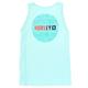 Hurley 24 Circle Gradient Tank TROPICALMISTHTR