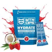 Mountain Ops 24 Hydrate - Strawberry Coconut - Single Serve