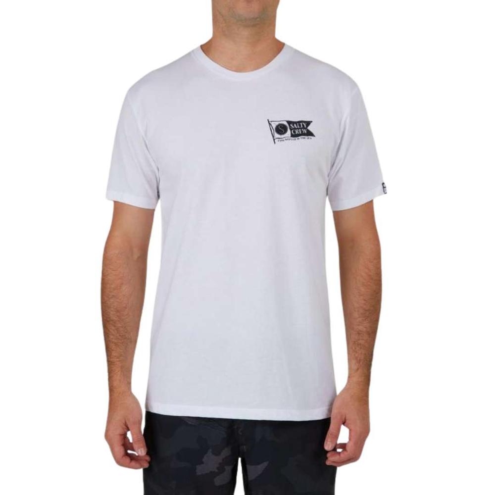 Salty Crew Pennant Premium Short Sleeve Tee WHITE