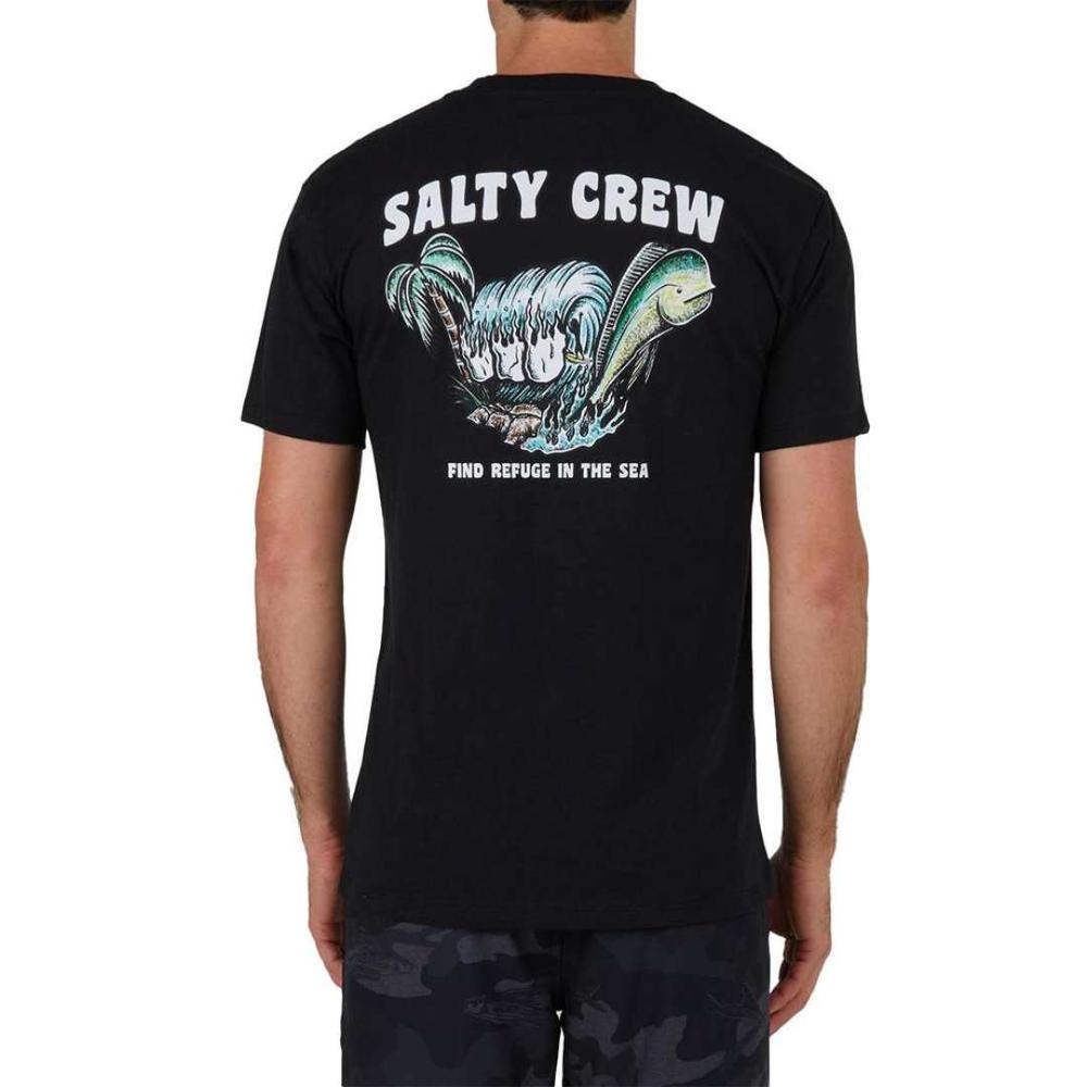 Salty Crew Shaka Premium Short Sleeve Tee BLACK