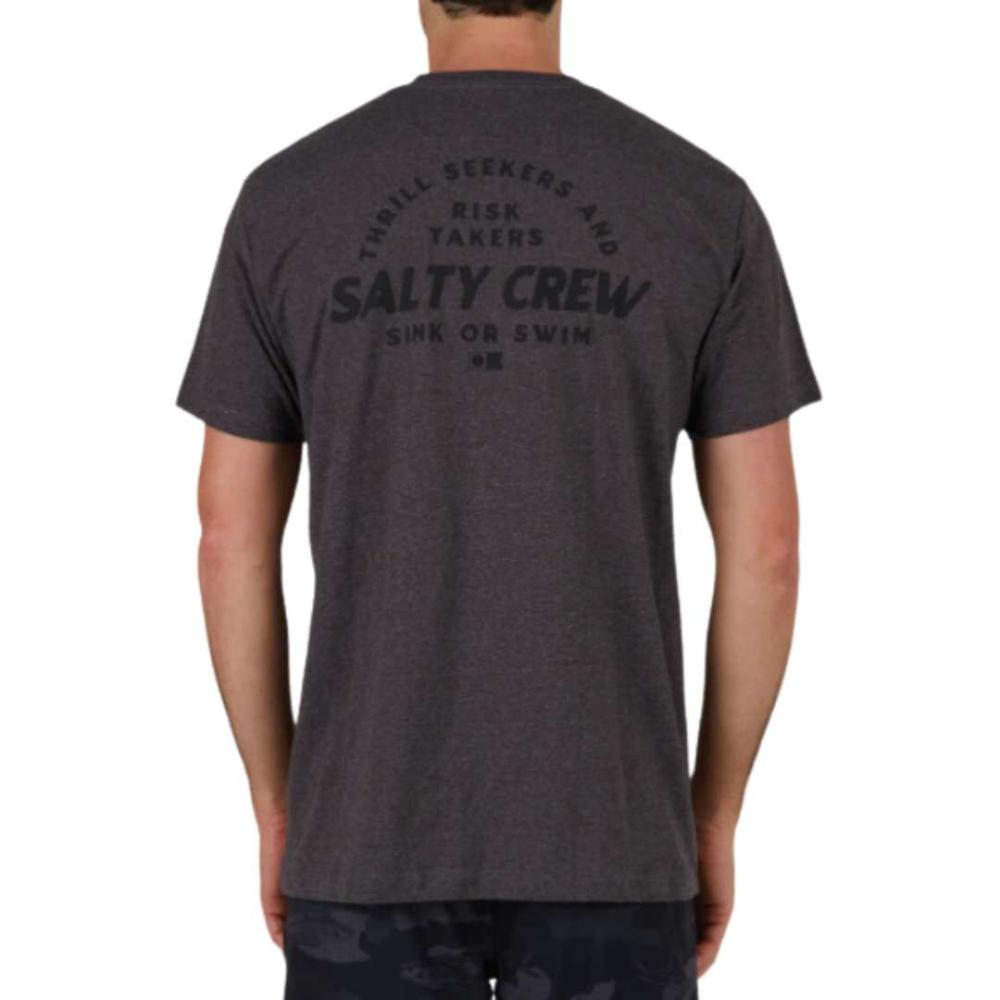 Salty Crew Stoked Classic Short Sleeve Tee CHARCOALHEATHER