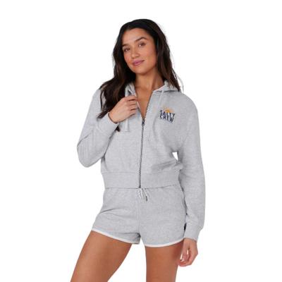 Salty Crew Women's Cruisin Crop Front Zip Hoody