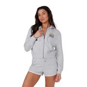 Salty Crew Women's Cruisin Crop Front Zip Hoody