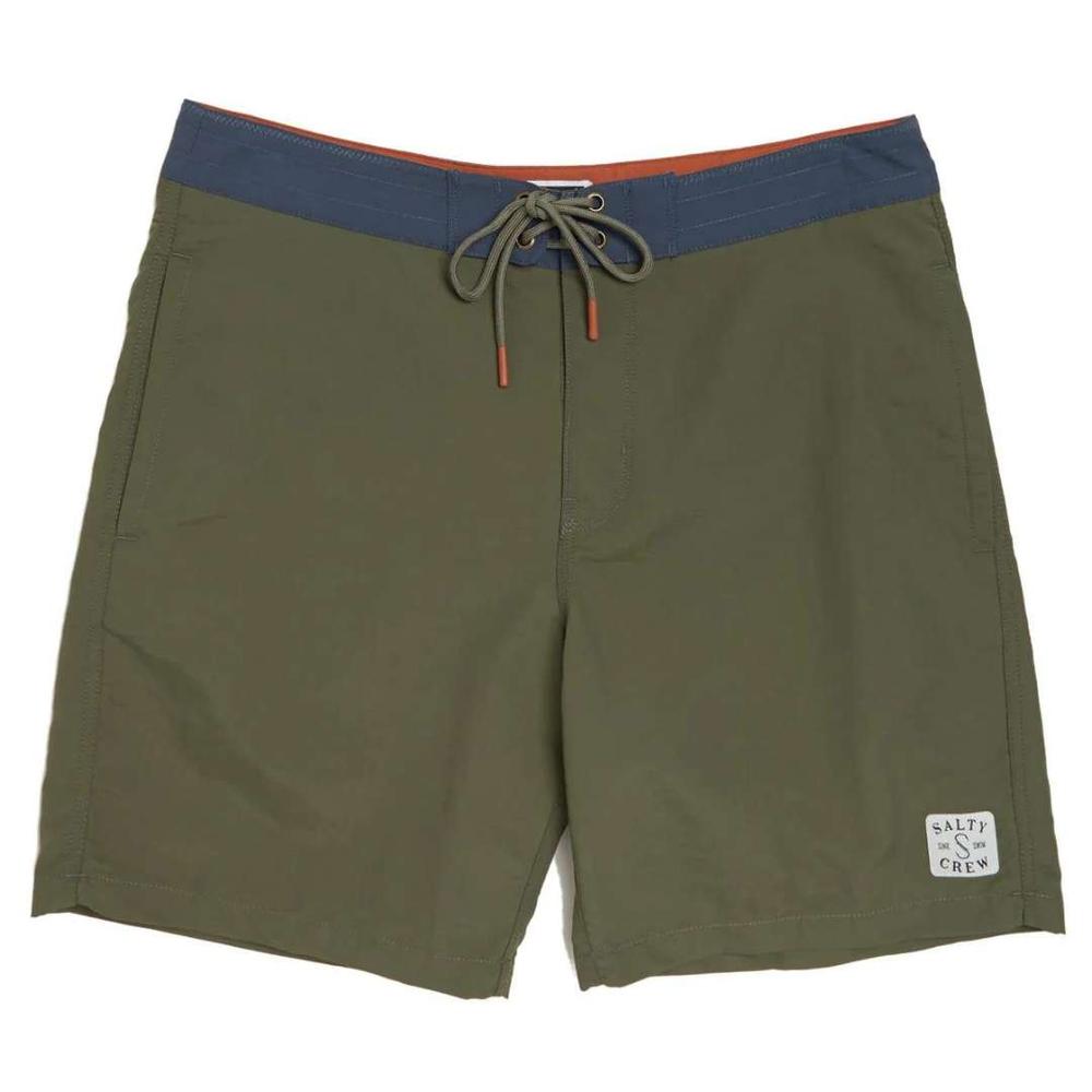 Salty Crew Men's Clubhouse Boardshort OLIVE