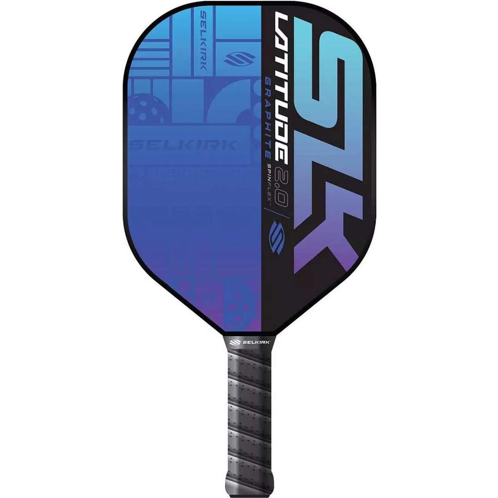 Selkirk SLK Graphite Latitude Widebody Pickleball Paddle BLUE