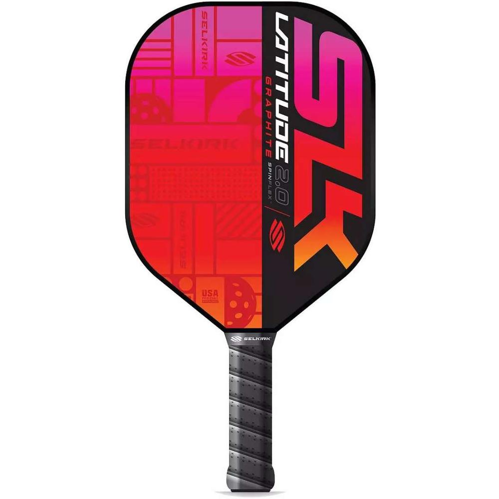  Selkirk Slk Graphite Latitude Widebody Pickleball Paddle