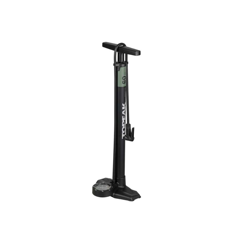  Topeak Joeblow Mountain Ex Floor Pump - Steel Barrel/Plastic Base, 3.5 ' Base Mount