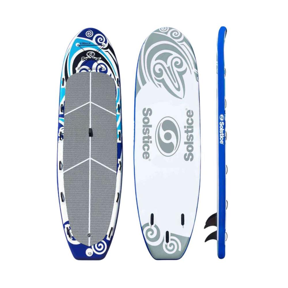  Solstice 24 Maori Giant Multi/Person Inflatable Paddleboard With Leash And 4 Paddles