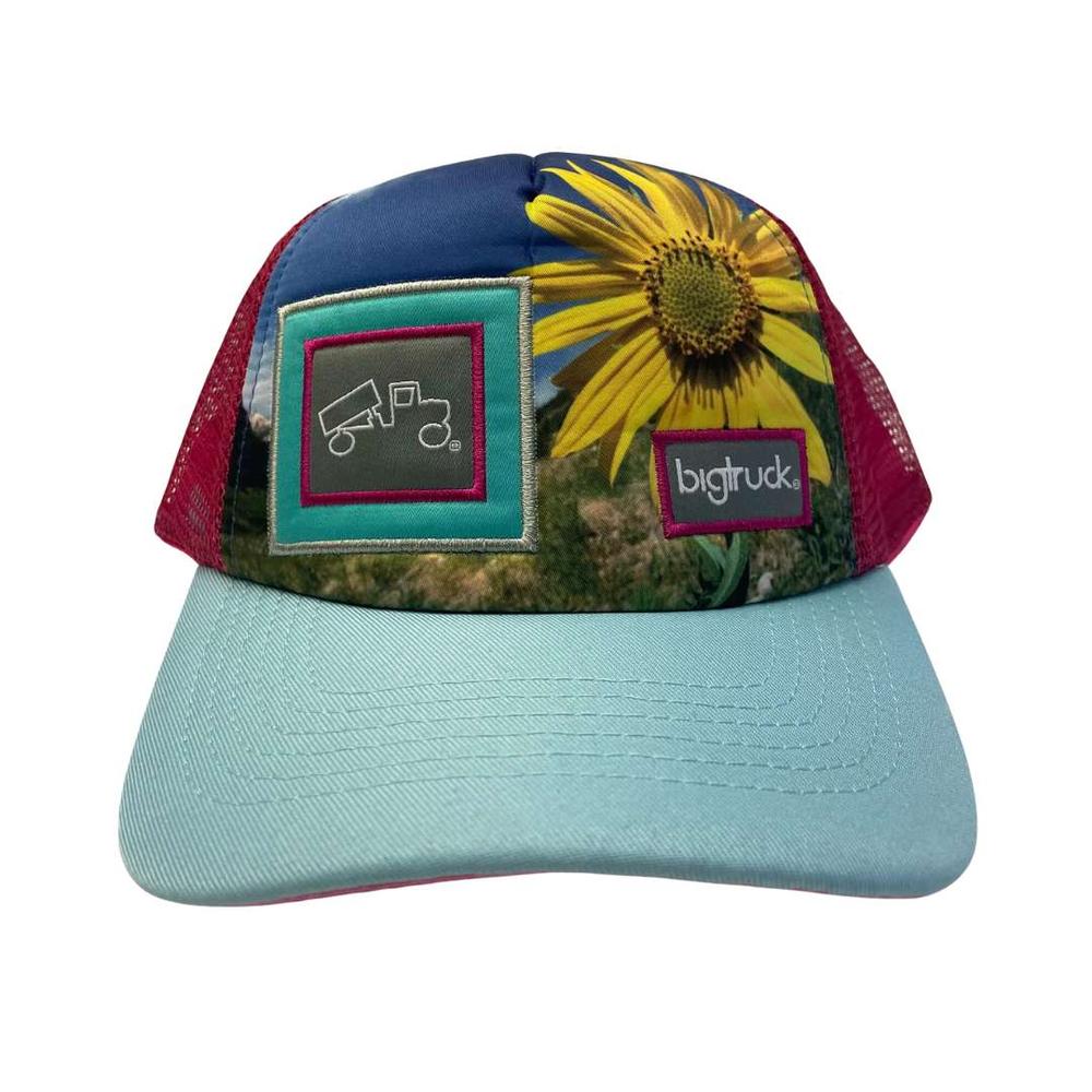  Bigtruck 24 Toddler Flower Power Trucker Hat